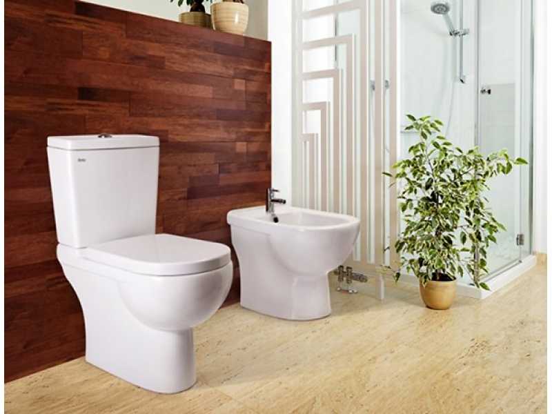 Купить Напольный унитаз Della Globus Super Plus DE311090014 крышка микролифт, белый