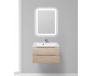 Тумба под раковину BelBagno Marino MARINO-750-2C-SO-RG-P, 75 х 45 х 55 см, Rovere Grigio - светлое дерево