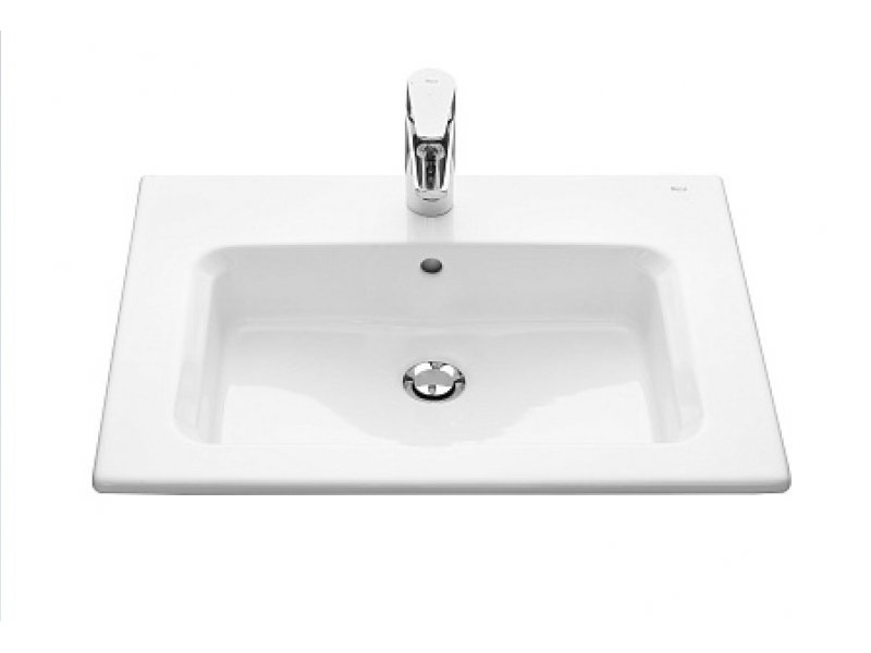 Купить Раковина Roca The Gap 60 см, 3279A8000, фарфор, белый