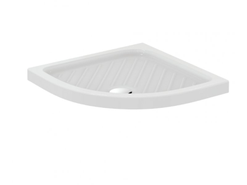 Купить Поддон Vidima 80 x 80 см, W833461 керамический, четверть круга, R 550