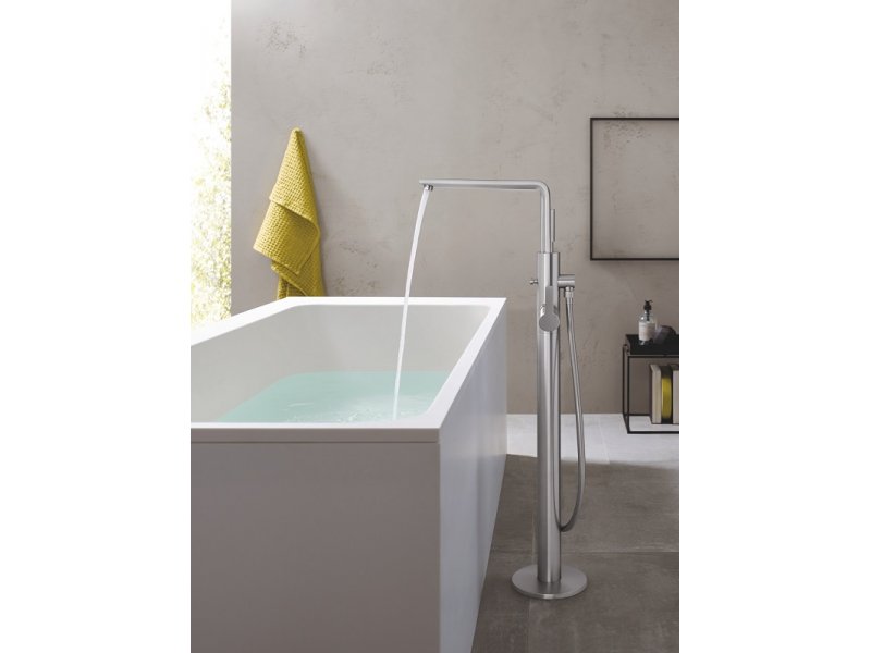 Купить Смеситель Grohe Lineare New для ванны и душа, суперсталь, 23792DC1