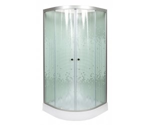 Душевая кабина Deto L 908 N 80 x 80 см, без крыши, с гидромассажем