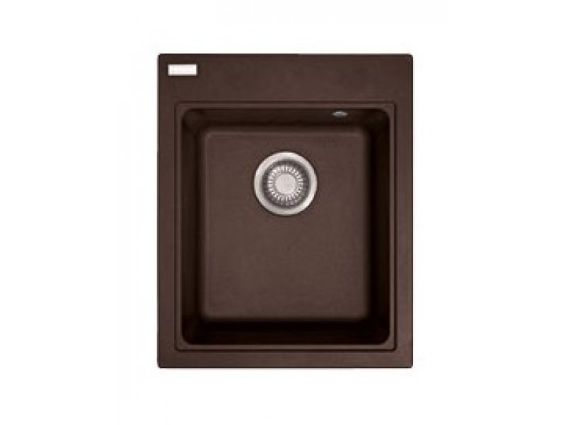 Купить Мойка Franke MARIS MRG 610-42, 114.0198.954, гранит, установка сверху, цвет шоколад, 42,5*52 см