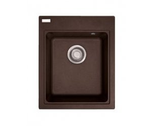 Мойка Franke MARIS MRG 610-42, 114.0198.954, гранит, установка сверху, цвет шоколад, 42,5*52 см