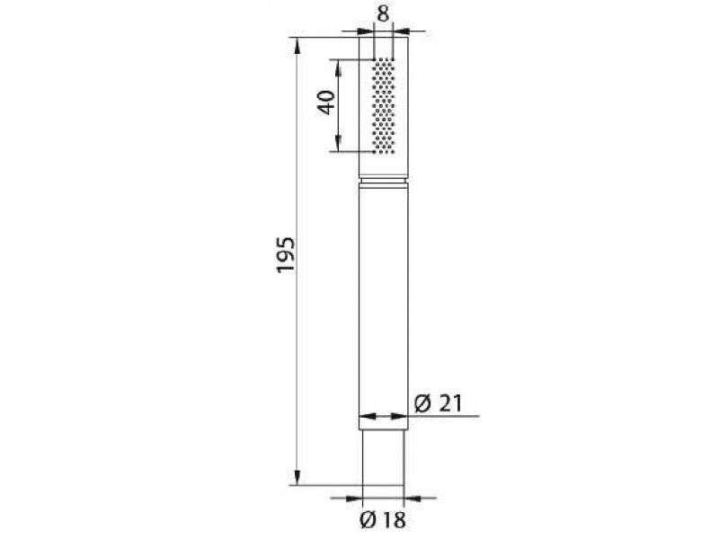 Купить Ручной душ Bandini Stel 385285
