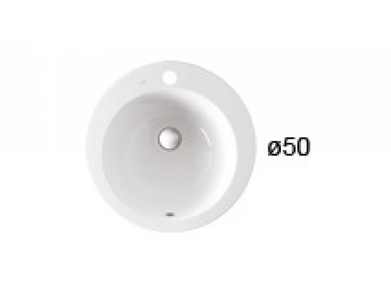 Купить Раковина встроенная Globo Lavabi darredamento Band SAP50.BI*1, 50х50 см