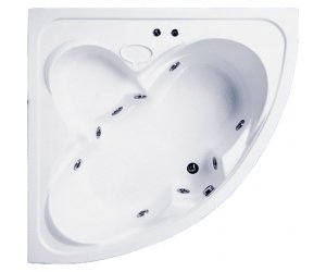 Ванна гидромассажная Bas Дрова (Drova) 160 х 160 см (ВГ00059/ВГ00060)