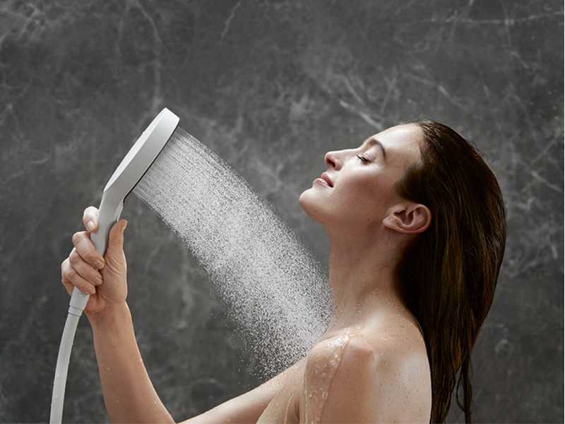 Купить Ручной душ Hansgrohe Raindance Select S 26530700, 12 см, 3 режима, белый матовый