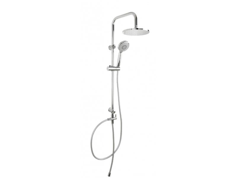 Купить Душевой гарнитур Aquanet Passion R 212270, с круглым верхним душем 20 см, хром