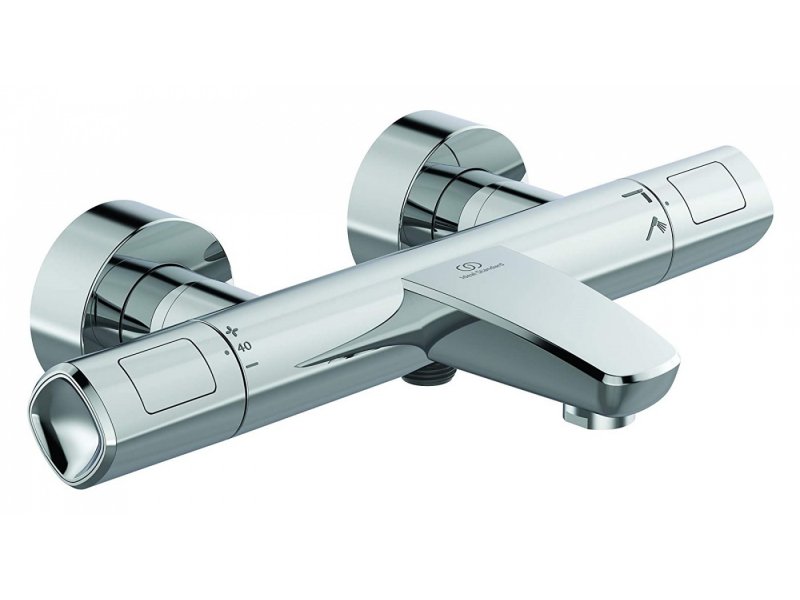 Купить Смеситель Ideal Standard Ceratherm T100 термостатический для ванны и душа, хром, A7238AA
