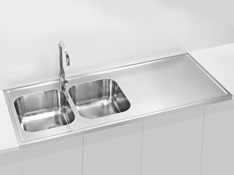 Купить Мойка кухонная Alveus Classic Pro 110 SAT-90 1132129, нержавеющая сталь