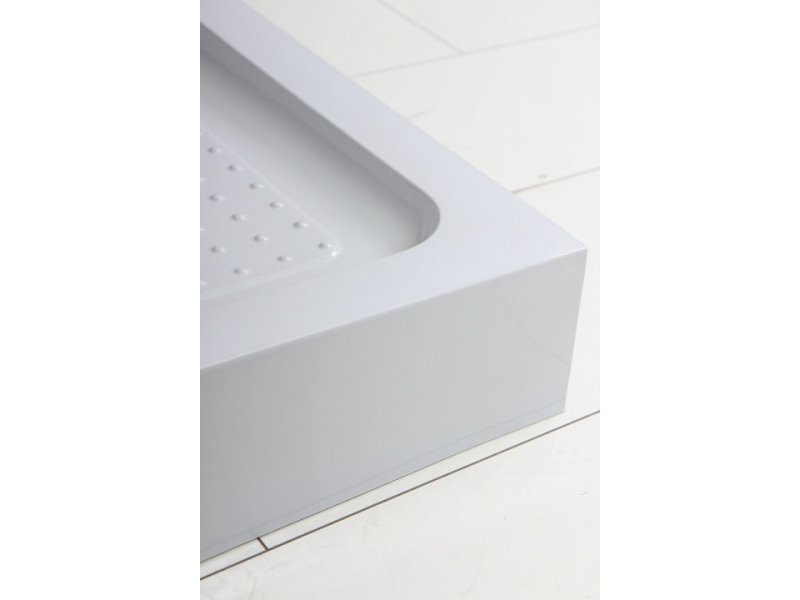 Купить Душевой поддон BelBagno TRAY-BB-R-80-550-15-W 80 x 80 см с сифоном, четверть круга