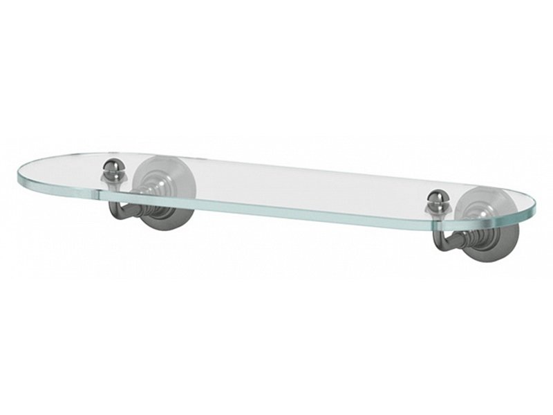Купить Полка с держателями 3SC Stilmar STI 414 40 см, античное серебро