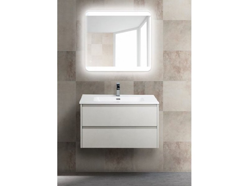 Купить Тумба под раковину BelBagno Kraft KRAFT-800-2C-SO-PB, подвесная