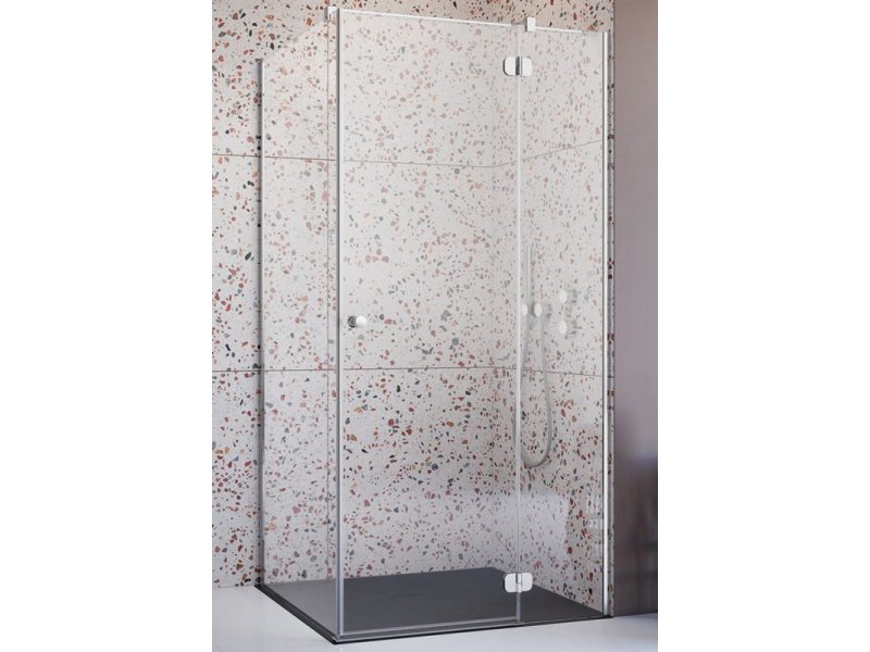 Купить Душевая дверь Radaway Torrenta KDJ 120R, 120 х 195 см, с неподвижной частью, стекло прозрачное, профиль хром, правая, 133212-01-01R