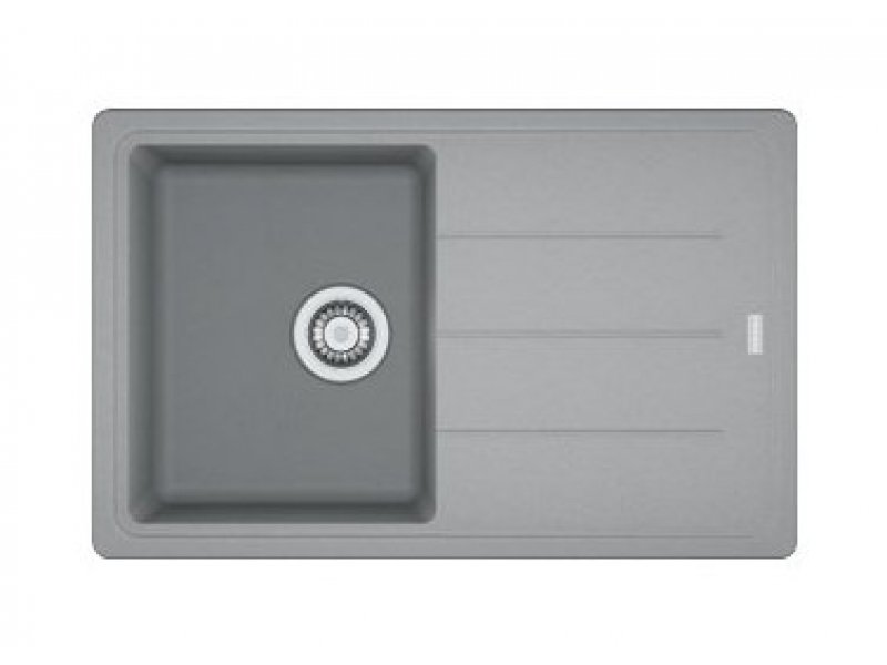 Купить Мойка Franke BASIS BFG 611, 114.0259.923, гранит, установка сверху, оборачиваемая, цвет бежевый, 78*50 см