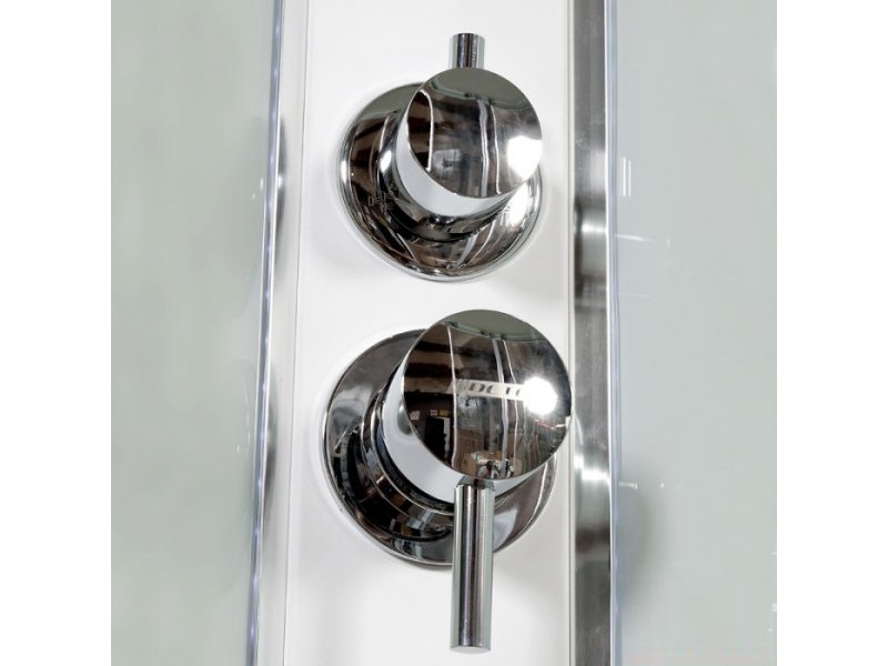 Купить Душевая кабина Deto A 102 L/R 120 x 80 см, с крышей, Led