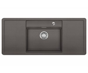 Мойка Blanco Alaros 6 S 518820 с черными досками, темная скала