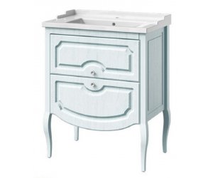 Тумба под раковину Caprigo Aspetto Firenze 70 34116, 2 ящика, цвет TК-661 арктик