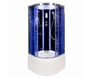 Душевая кабина Deto BМ4510 с LED-подсветкой