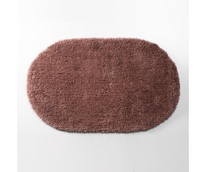 Коврик WasserKraft BM-3942 Carob Brown напольный, цвет - коричневый, 60 х 100 см