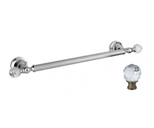 Полотенцедержатель Cezares Olimp THO5-02-Sw цвет бронза, ручки Swarovski