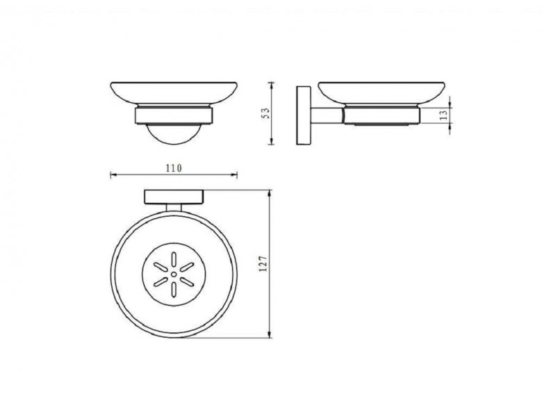 Купить Мыльница Aquanet Flash R7 (210784)