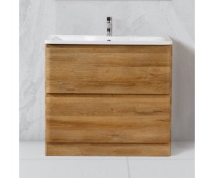 Тумба под раковину BelBagno Albano-1000 ALBANO-1000-2C-PIA-RR, 100 см, цвет Rovere Rustico
