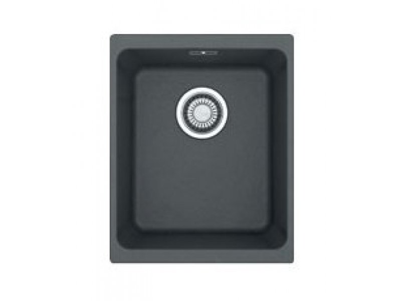 Купить Мойка Franke KUBUS KBG 110-34, 125.0198.410, гранит, нижняя установка, цвет оникс, 36,7*46 см