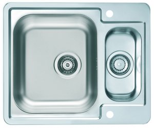 Мойка кухонная Alveus LINE MAXIM 50 FS SAT-90 615 x 505 1085957