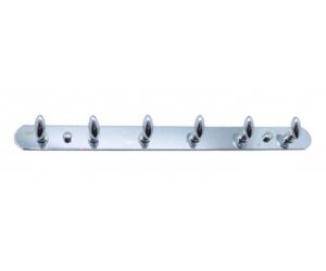 Планка 6 крючков Fixsen FX-1416, хром