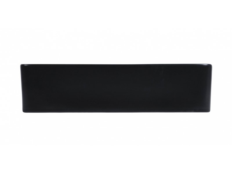 Купить Раковина Aquanet Perfect-3-MB 55 x 35 x 14 см, накладная, черный матовый, 273676