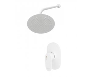 Душевая система WasserKRAFT 8500 А85146, цвет белый Soft-touch