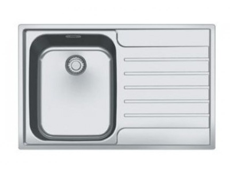 Купить Мойка Franke ARGOS AGX 611-78, 101.0293.389, установка сверху, нержавеющая сталь, полированная, левая, 78*51 см