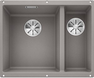 Мойка Blanco Subline 340/160-U 523550, алюметаллик