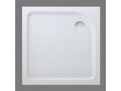 Душевой поддон BelBagno TRAY-BB-A-90-15-W 90 x 90 см с сифоном, квадратный
