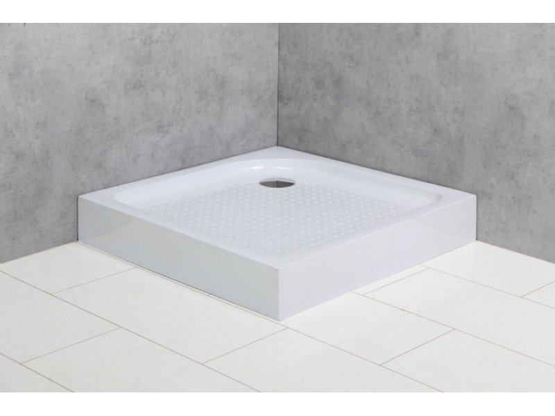 Купить Душевой поддон BelBagno TRAY-BB-A-90-15-W 90 x 90 см с сифоном, квадратный