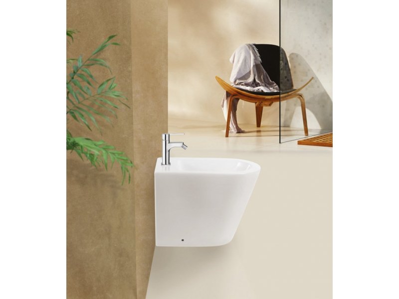 Купить Напольное биде BelBagno Flay-R, белое, BB1003B