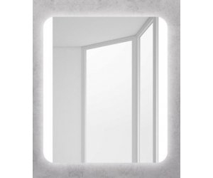 Зеркало BelBagno SPC-CEZ-700-600-LED-BTN 70 x 60 см со встроенным светильником и кнопочным выключателем