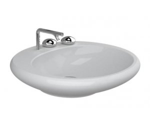 Раковина Vitra Istanbul 4279B003-0871 60 см с 3 отверстиями, цвет белый