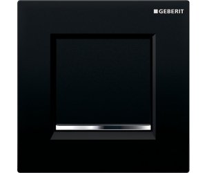 Клавиша Geberit Sigma Type 30, панель и клавиша - черный ультраглянцевый, декор - хром, 116.017.KM.1