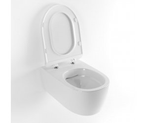 Подвесной унитаз Excellent Doto Pure Rim 48 CEEX.1404.485.WH, безободковый с сиденьем микролифт
