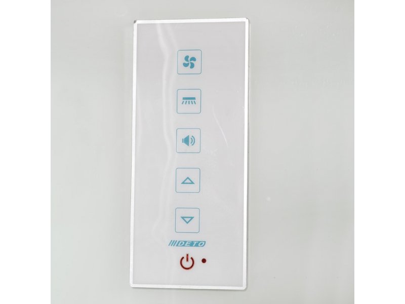Купить Душевая кабина Deto Em EM2712 L/R гм-эл 120 x 80 см, с крышей, с электрикой, с гидромассажем