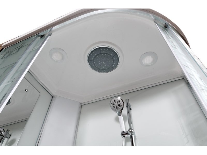 Купить Душевая кабина Deto Em EM2712 L/R гм-эл 120 x 80 см, с крышей, с электрикой, с гидромассажем