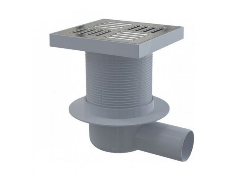 Купить Душевой трап Alcaplast APV5411 150x150/50 выпуск боковой, гидрозатвор