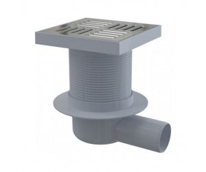 Душевой трап Alcaplast APV5411 150x150/50 выпуск боковой, гидрозатвор