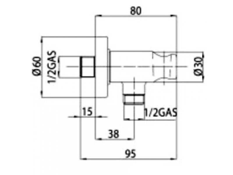 Купить Шланговое подключение Bossini C12000.030