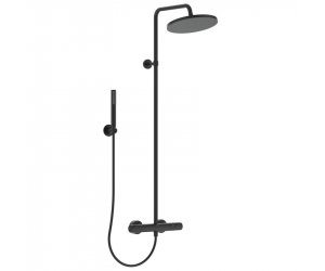 Душевая система Ideal Standard Ceratherm T25 термостатическая, черный матовый, BC748XG