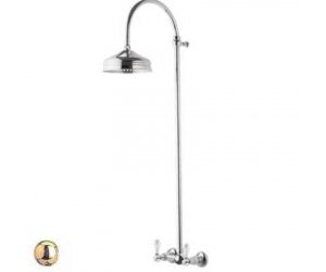 Душевая система Bandini Antica 664820KK06, ручки Swarowski Antica, золото