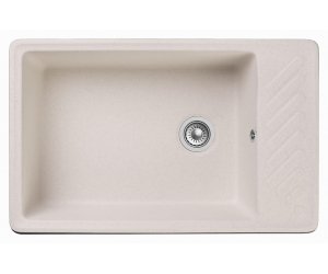 Кухонная мойка GranFest Quarz Z 51, 75.3 x 47.6 см, белый